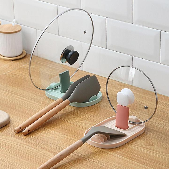 Multifunctional Plastic Pot Lid Rack
